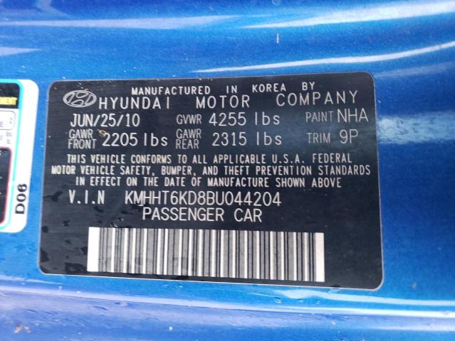 Photo 11 VIN: KMHHT6KD8BU044204 - HYUNDAI GENESIS 