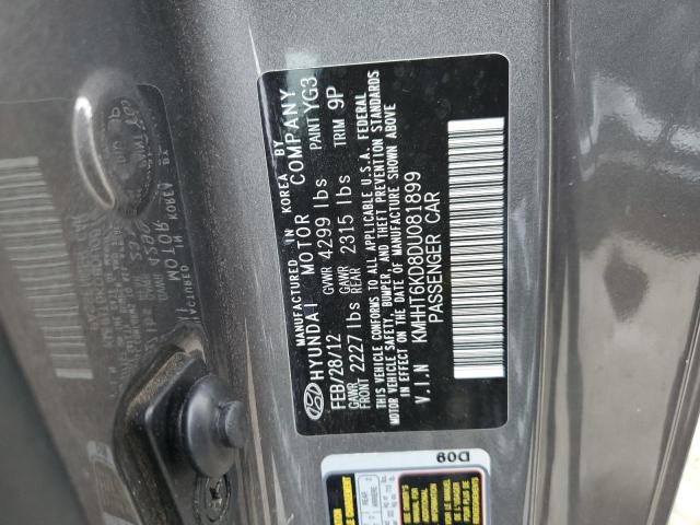 Photo 12 VIN: KMHHT6KD8DU081899 - HYUNDAI GENESIS CO 