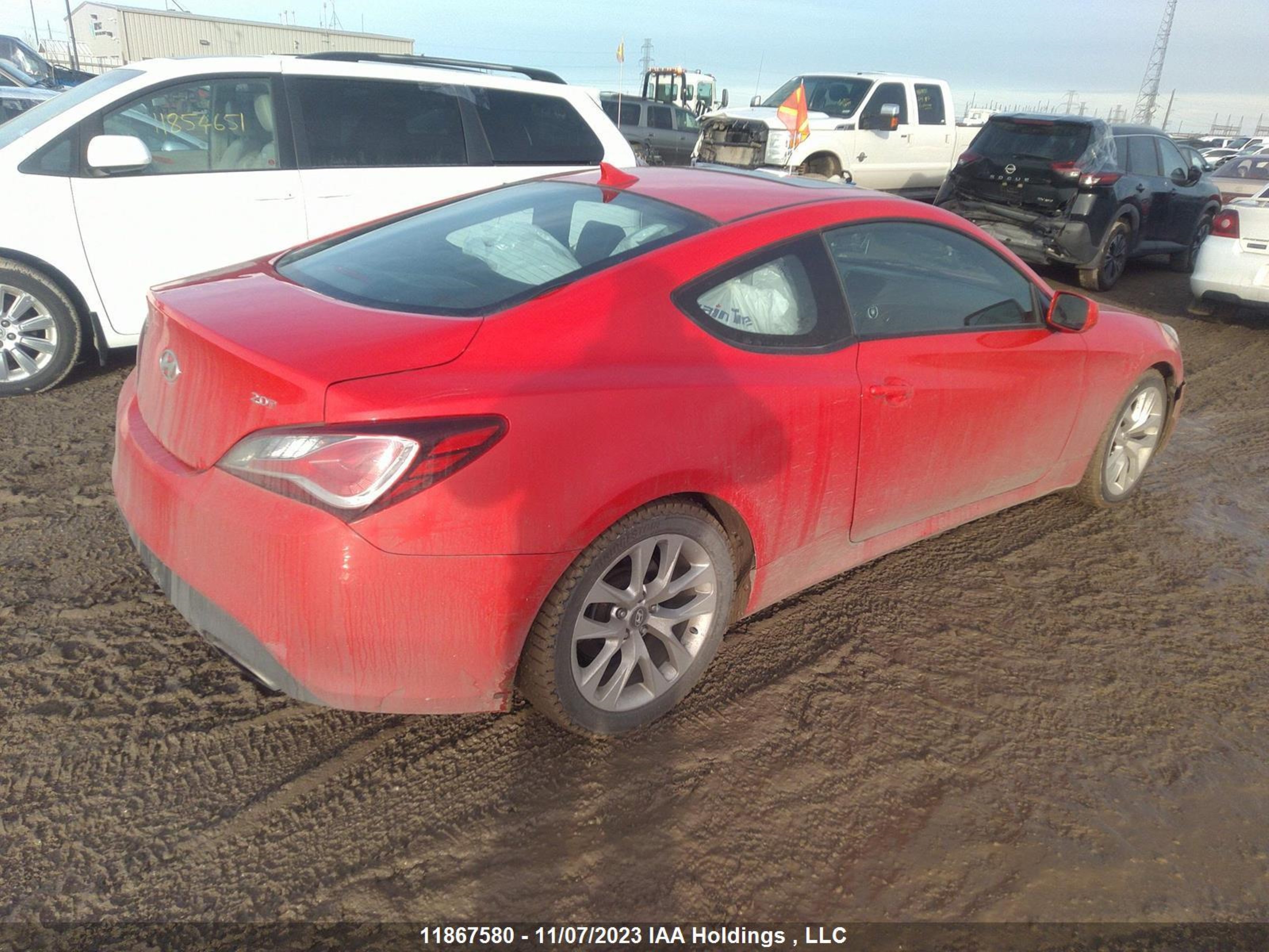 Photo 3 VIN: KMHHT6KD8DU087802 - HYUNDAI GENESIS 