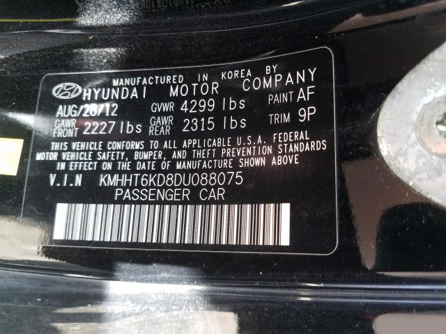 Photo 9 VIN: KMHHT6KD8DU088075 - HYUNDAI GENESIS CO 