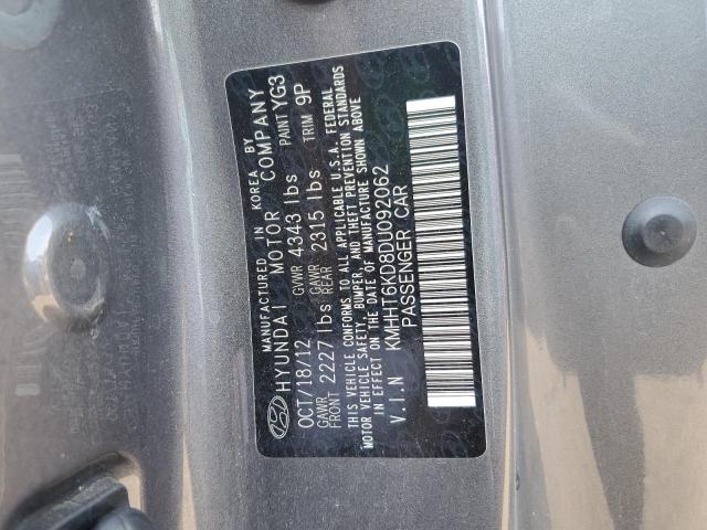 Photo 11 VIN: KMHHT6KD8DU092062 - HYUNDAI GENESIS 