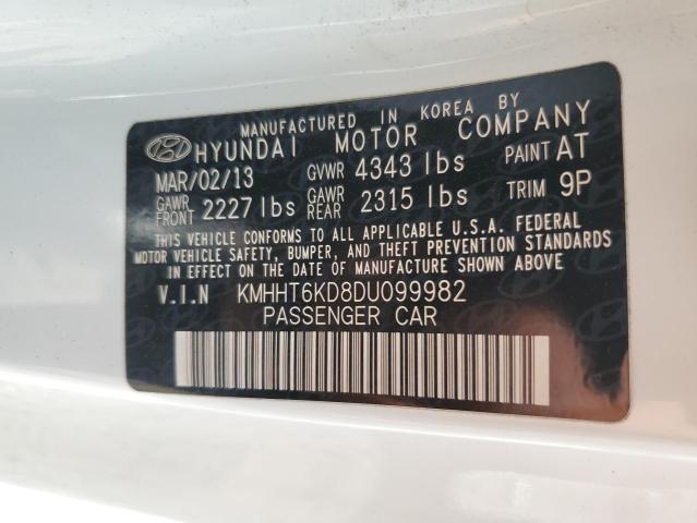 Photo 11 VIN: KMHHT6KD8DU099982 - HYUNDAI GENESIS CO 