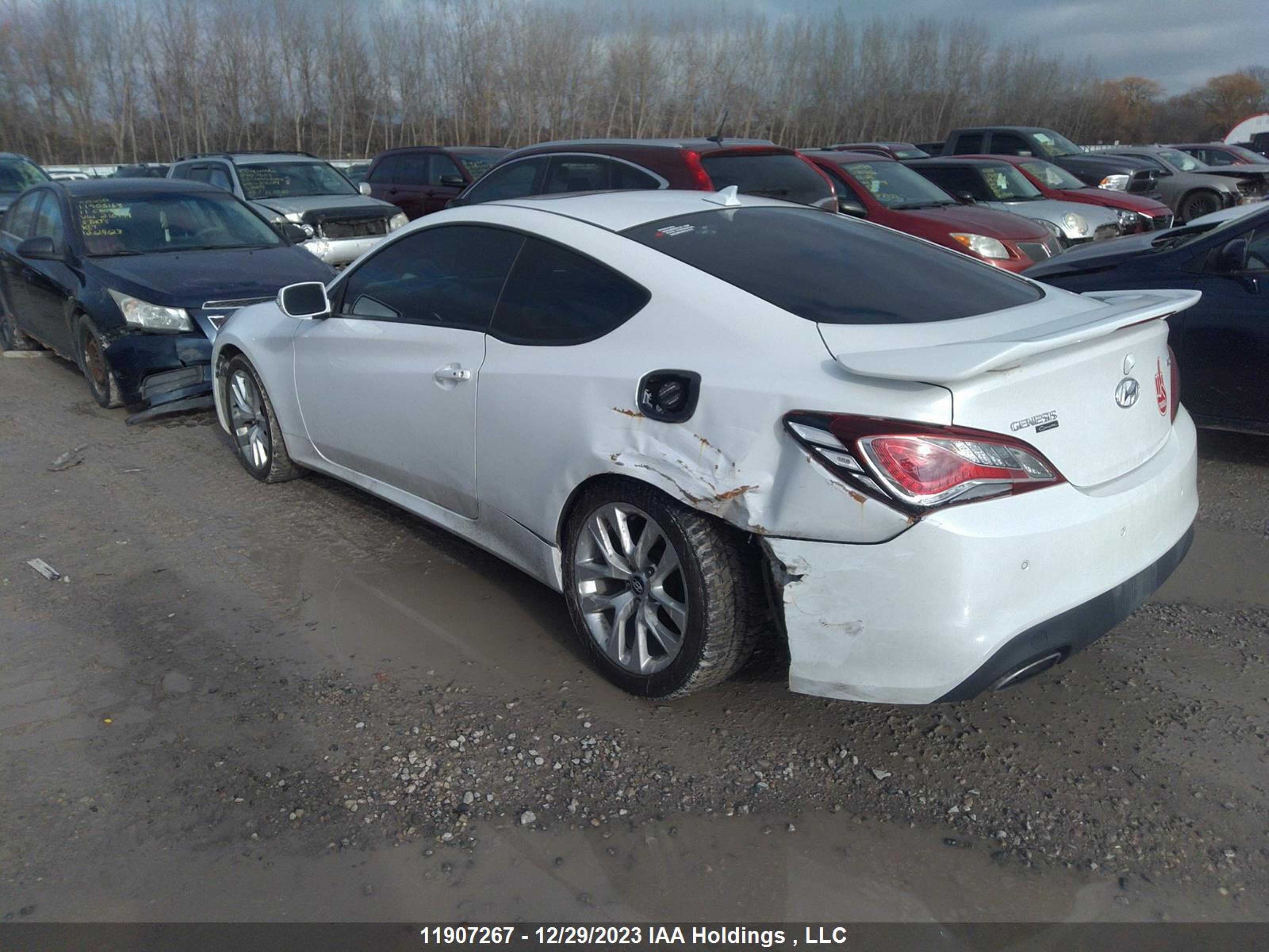 Photo 2 VIN: KMHHT6KD8EU115261 - HYUNDAI GENESIS COUPE 