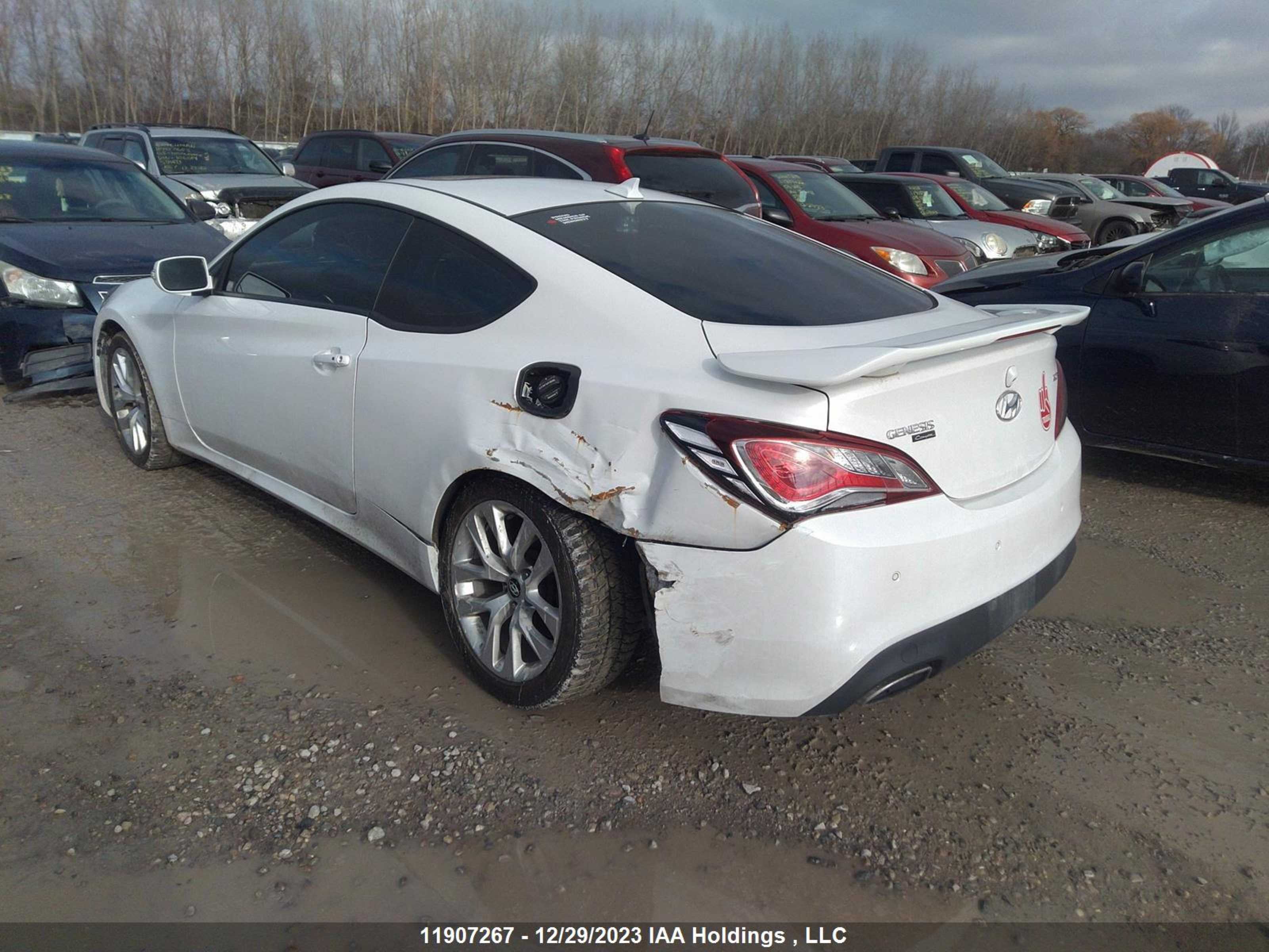 Photo 5 VIN: KMHHT6KD8EU115261 - HYUNDAI GENESIS COUPE 