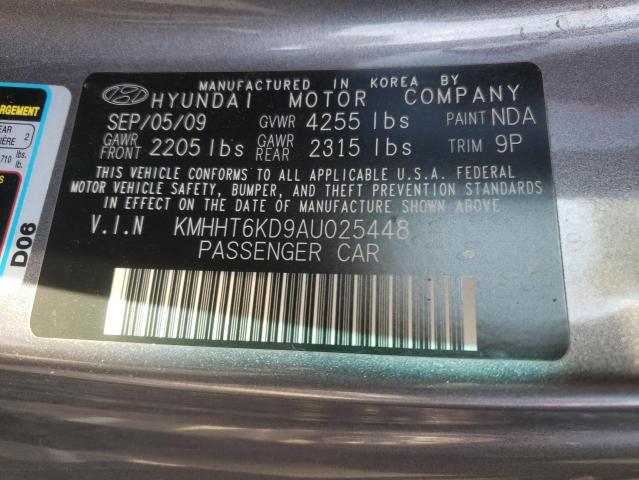 Photo 9 VIN: KMHHT6KD9AU025448 - HYUNDAI GENESIS CO 