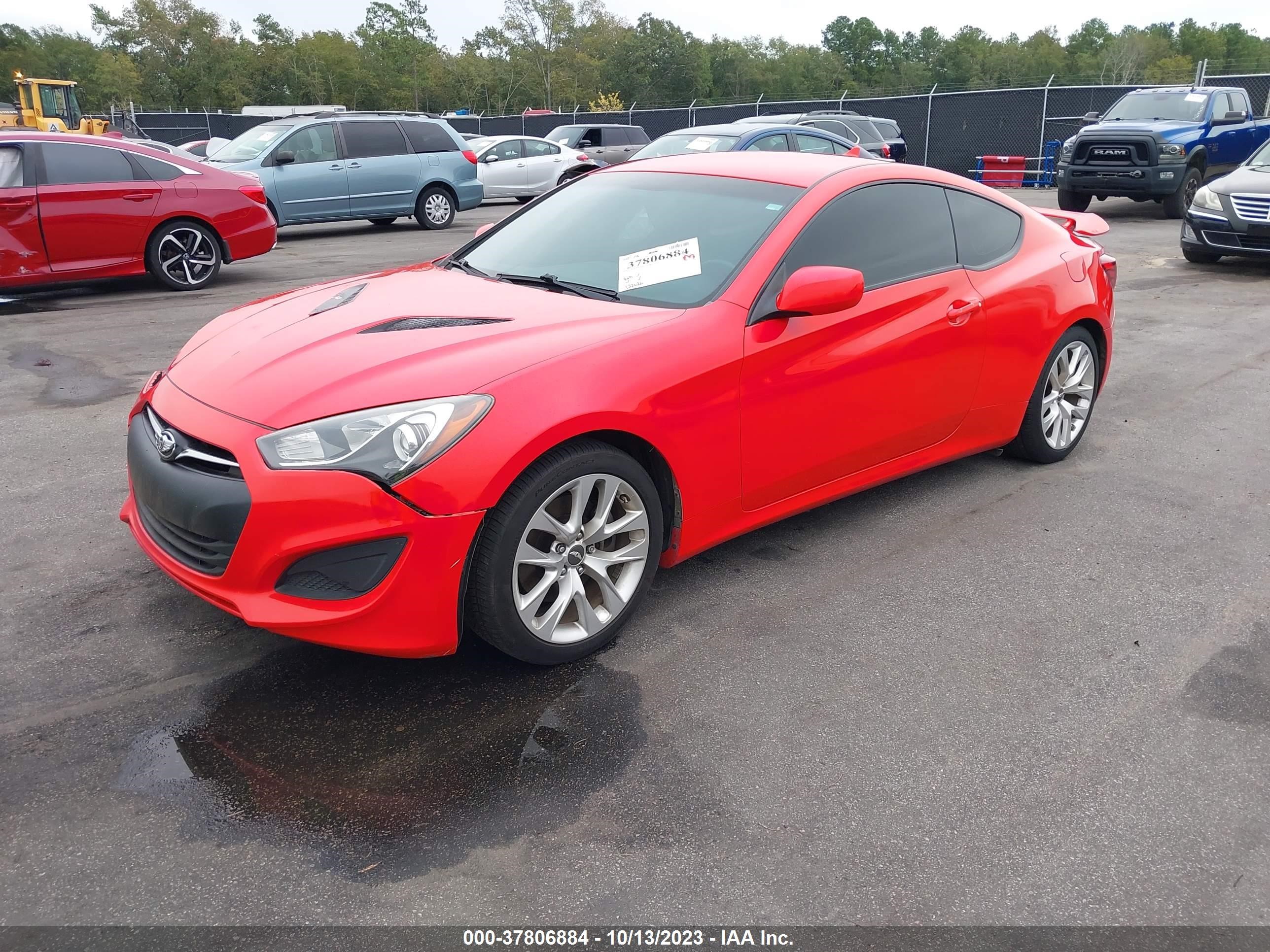 Photo 1 VIN: KMHHT6KD9DU105014 - HYUNDAI GENESIS COUPE 