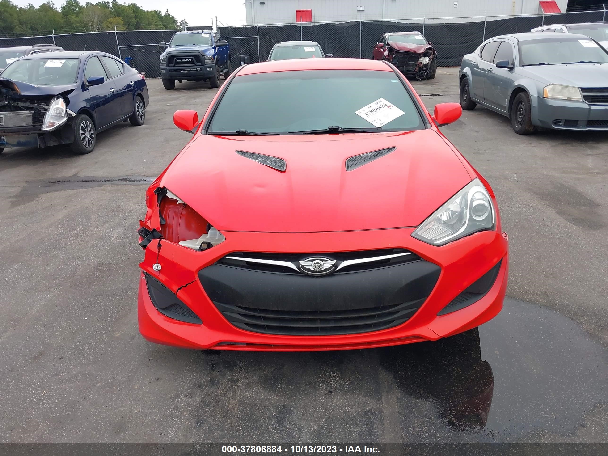 Photo 11 VIN: KMHHT6KD9DU105014 - HYUNDAI GENESIS COUPE 