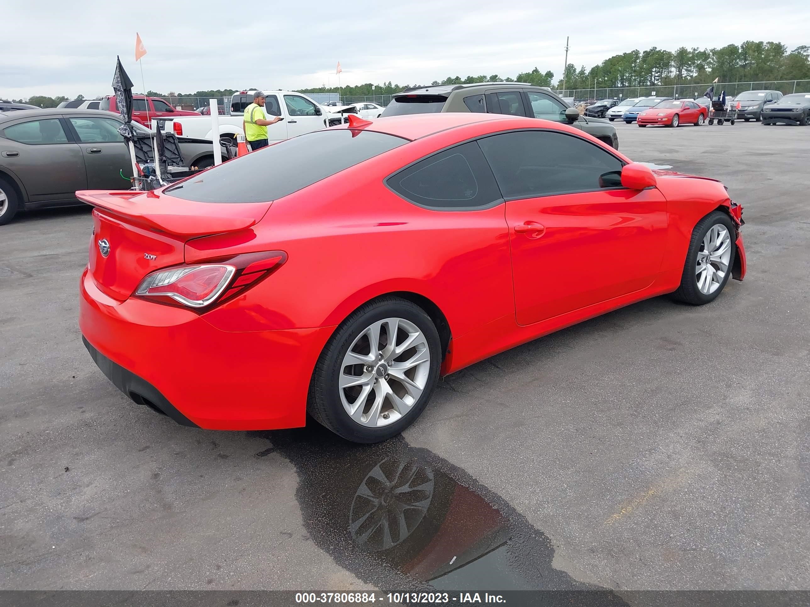 Photo 3 VIN: KMHHT6KD9DU105014 - HYUNDAI GENESIS COUPE 