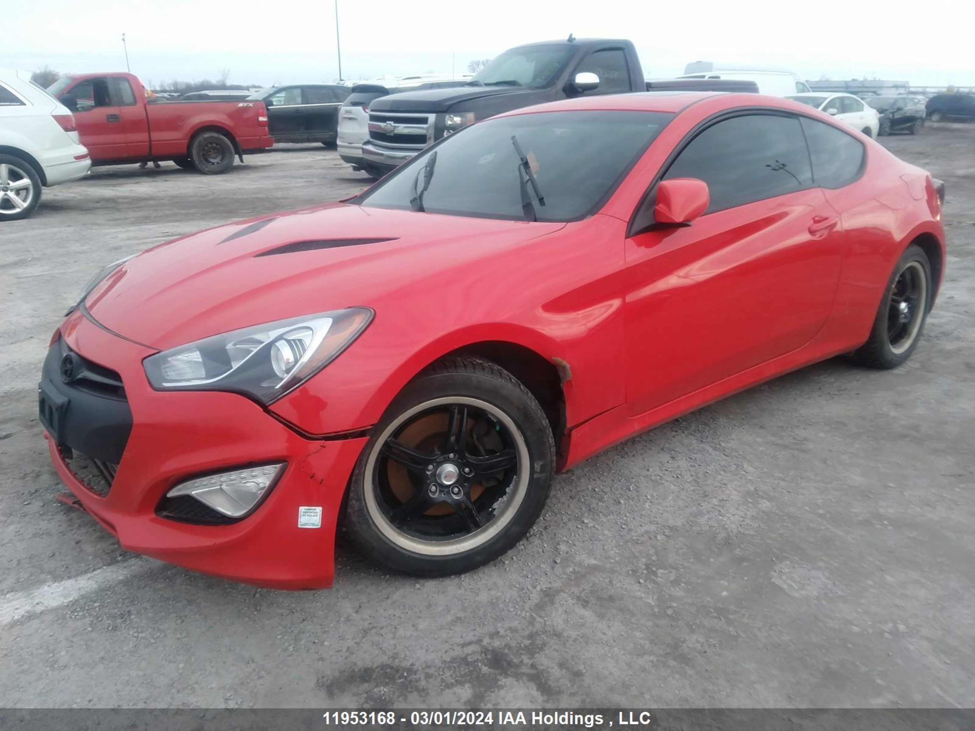 Photo 1 VIN: KMHHT6KD9DU106003 - HYUNDAI GENESIS 