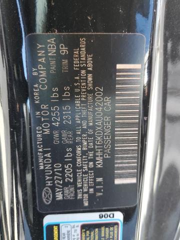 Photo 11 VIN: KMHHT6KDXAU042002 - HYUNDAI GENESIS 