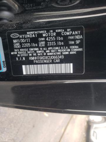 Photo 9 VIN: KMHHT6KDXCU066349 - HYUNDAI GENESIS CO 