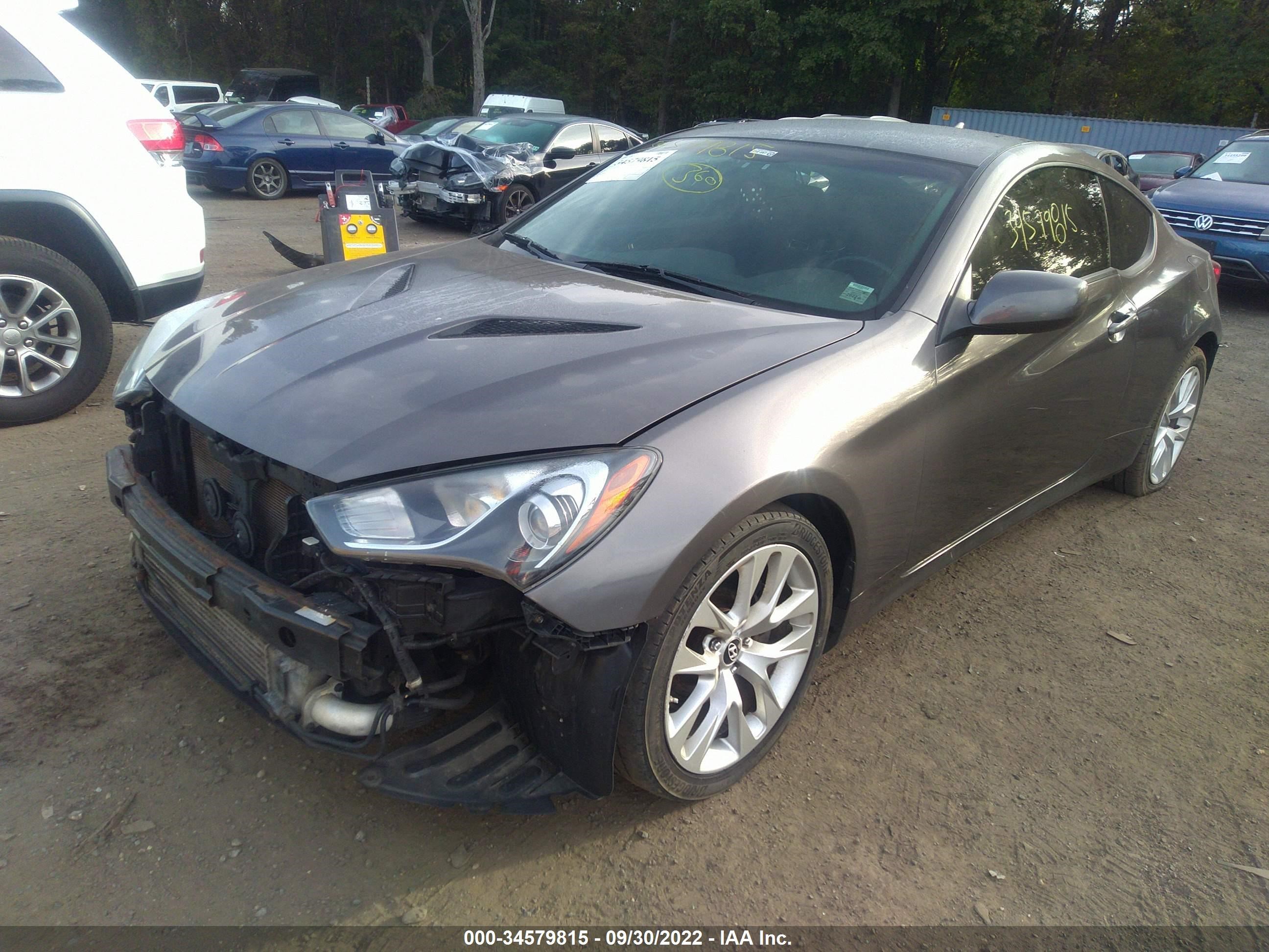 Photo 1 VIN: KMHHT6KDXDU101523 - HYUNDAI GENESIS COUPE 