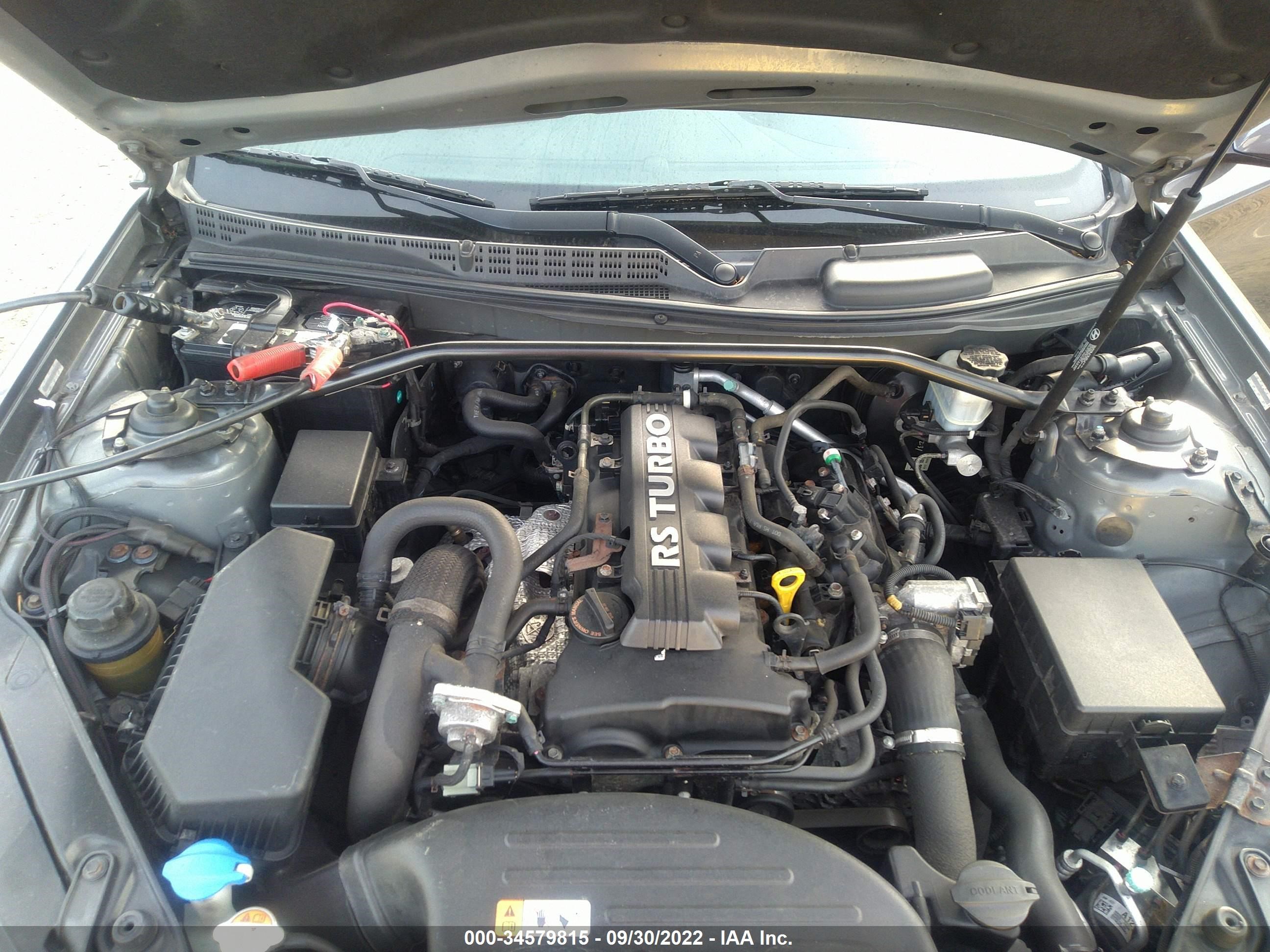 Photo 9 VIN: KMHHT6KDXDU101523 - HYUNDAI GENESIS COUPE 