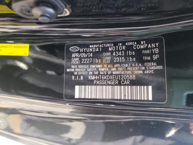 Photo 9 VIN: KMHHT6KDXEU120588 - HYUNDAI GENESIS CO 