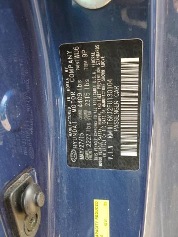 Photo 11 VIN: KMHHT6KJ2FU130104 - HYUNDAI GENESIS CO 