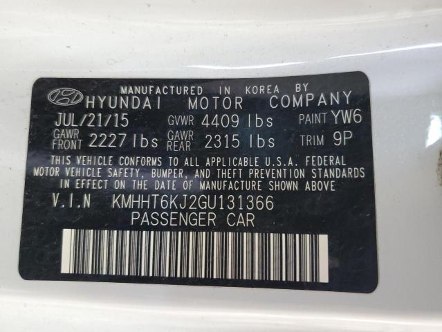 Photo 11 VIN: KMHHT6KJ2GU131366 - HYUNDAI GENESIS CO 