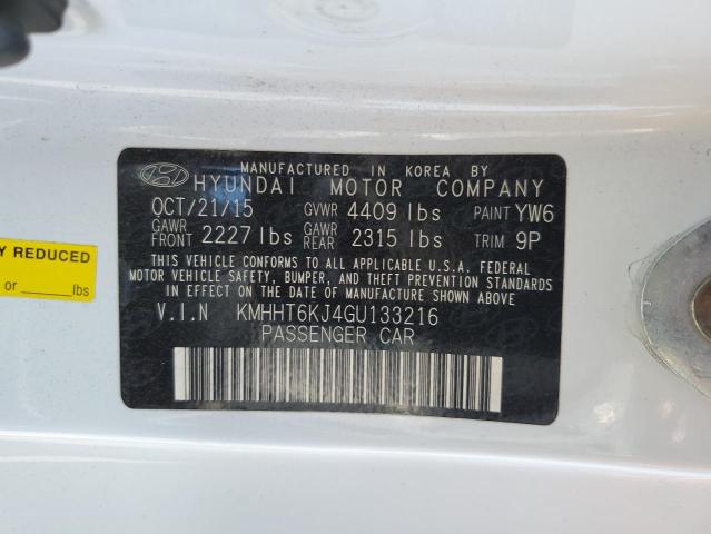 Photo 11 VIN: KMHHT6KJ4GU133216 - HYUNDAI GENESIS CO 