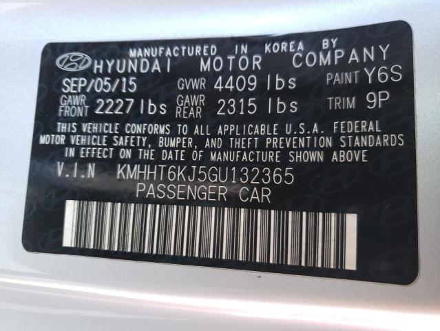 Photo 11 VIN: KMHHT6KJ5GU132365 - HYUNDAI GENESIS CO 