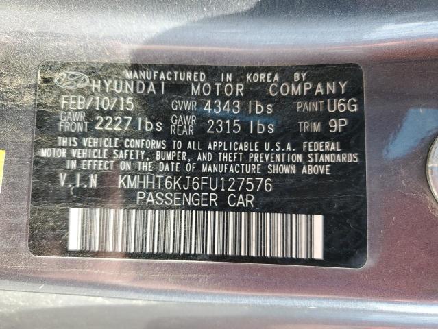 Photo 11 VIN: KMHHT6KJ6FU127576 - HYUNDAI GENESIS CO 