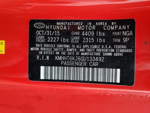 Photo 11 VIN: KMHHT6KJ6GU133492 - HYUNDAI GENESIS CO 