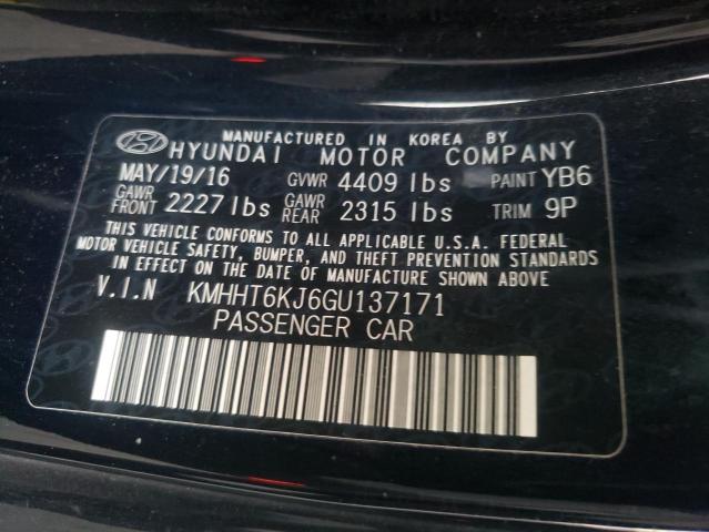 Photo 11 VIN: KMHHT6KJ6GU137171 - HYUNDAI GENESIS CO 