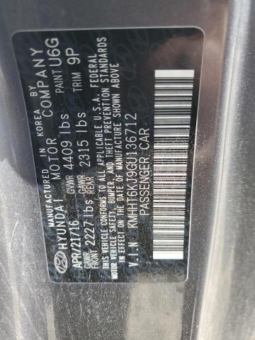 Photo 11 VIN: KMHHT6KJ9GU136712 - HYUNDAI GENESIS 