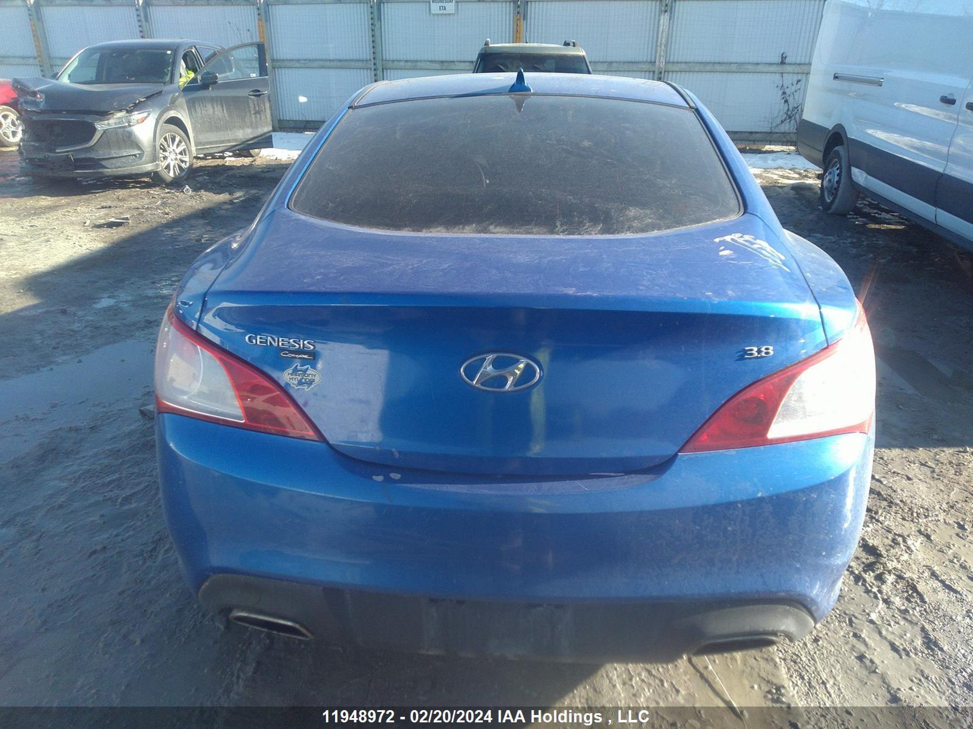 Photo 15 VIN: KMHHU6KH4AU007021 - HYUNDAI GENESIS COUPE 