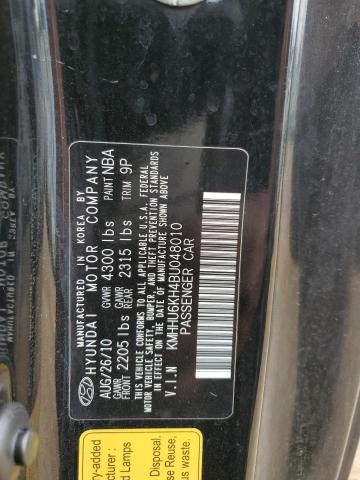 Photo 11 VIN: KMHHU6KH4BU048010 - HYUNDAI GENESIS CO 