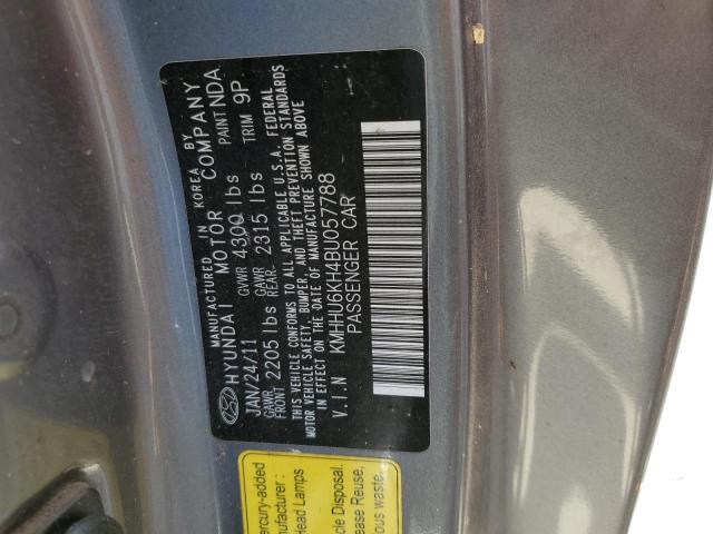 Photo 12 VIN: KMHHU6KH4BU057788 - HYUNDAI GENESIS CO 