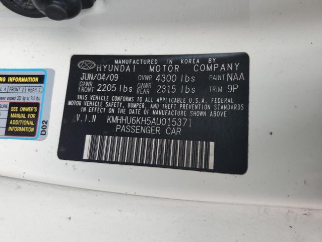 Photo 11 VIN: KMHHU6KH5AU015371 - HYUNDAI GENESIS CO 