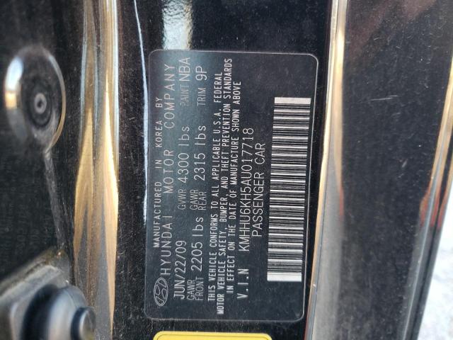 Photo 11 VIN: KMHHU6KH5AU017718 - HYUNDAI GENESIS 