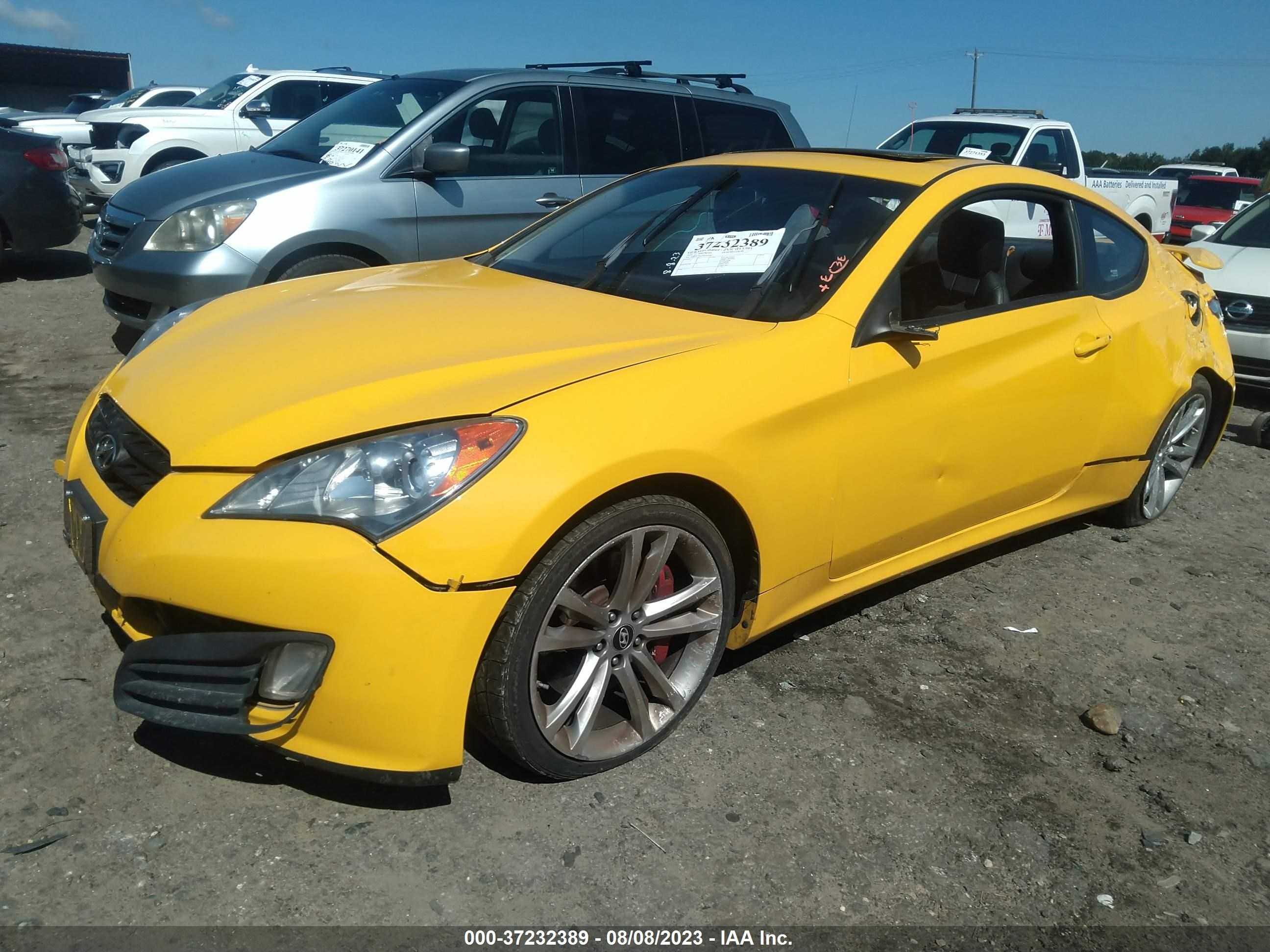 Photo 1 VIN: KMHHU6KH5AU029786 - HYUNDAI GENESIS COUPE 