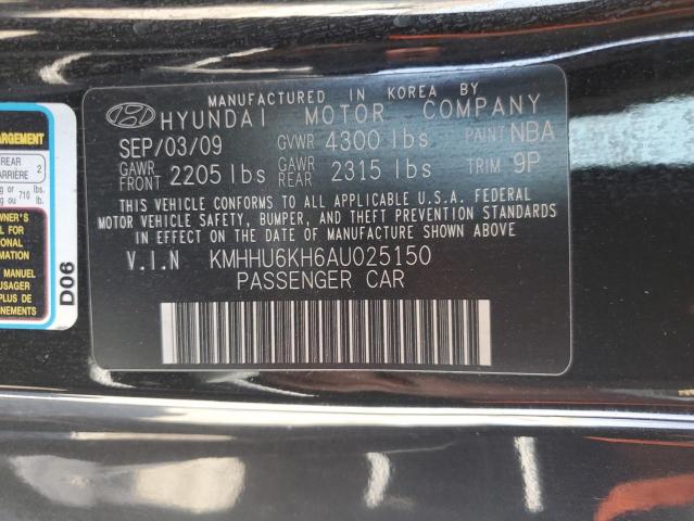 Photo 11 VIN: KMHHU6KH6AU025150 - HYUNDAI GENESIS 