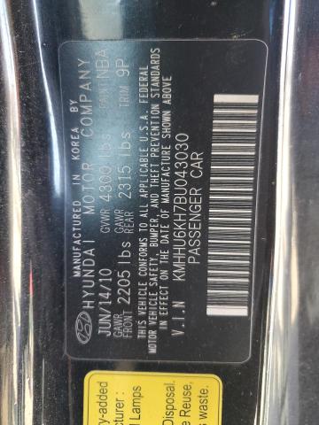 Photo 11 VIN: KMHHU6KH7BU043030 - HYUNDAI GENESIS 