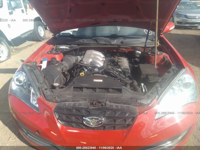 Photo 9 VIN: KMHHU6KH9AU041732 - HYUNDAI GENESIS COUPE 