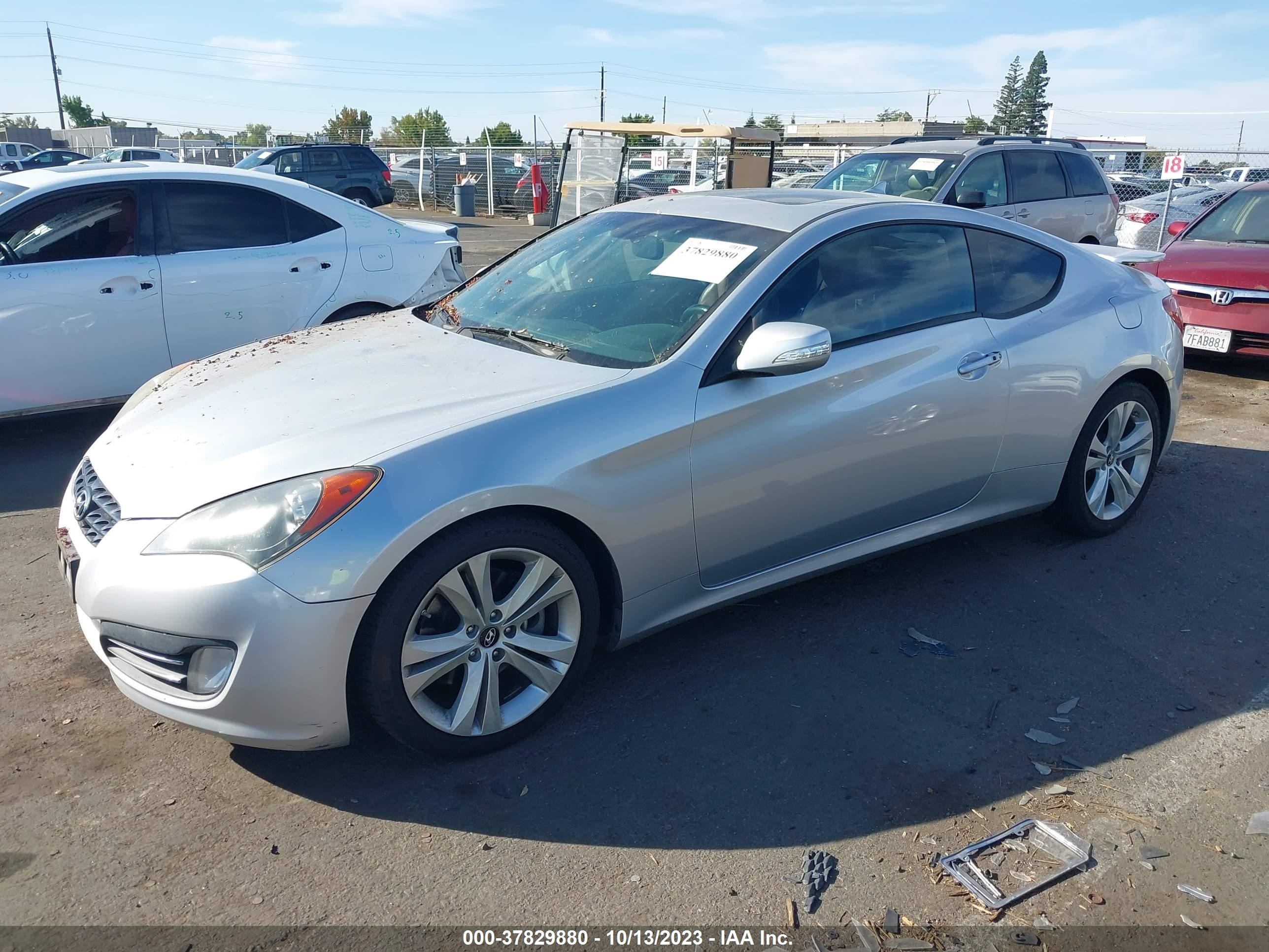 Photo 1 VIN: KMHHU6KHXAU006827 - HYUNDAI GENESIS COUPE 