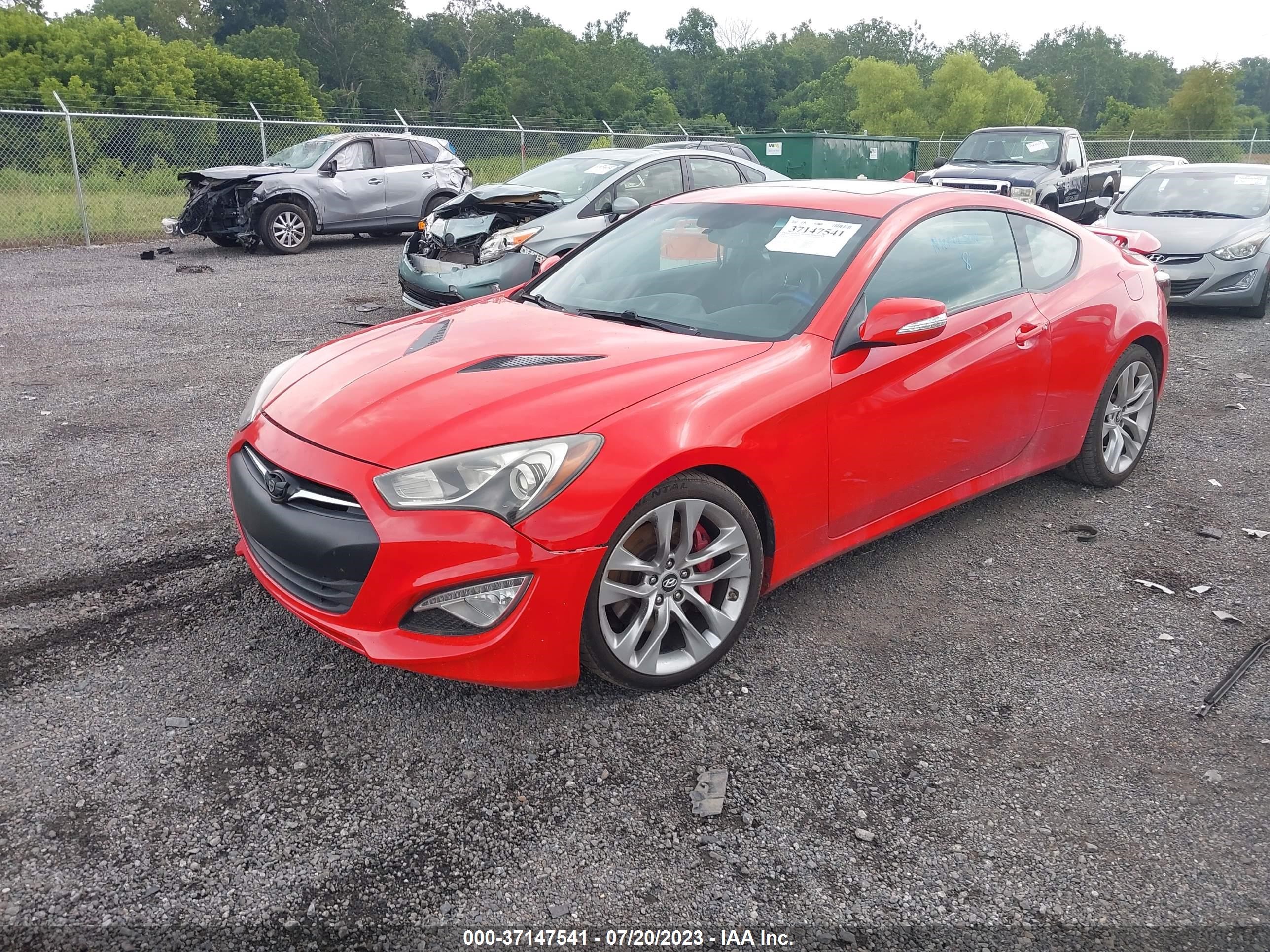 Photo 1 VIN: KMHHU6KJ0DU091135 - HYUNDAI GENESIS COUPE 