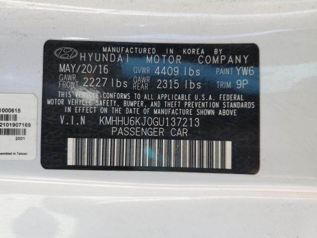 Photo 11 VIN: KMHHU6KJ0GU137213 - HYUNDAI GENESIS CO 