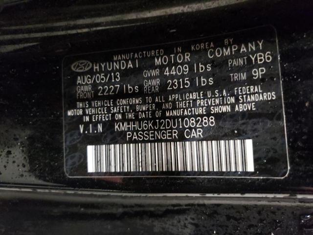 Photo 11 VIN: KMHHU6KJ2DU108288 - HYUNDAI GENESIS CO 