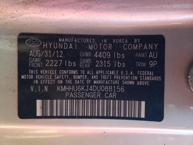 Photo 11 VIN: KMHHU6KJ4DU088156 - HYUNDAI GENESIS CO 