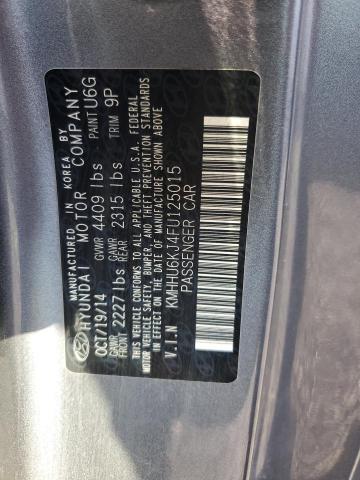 Photo 11 VIN: KMHHU6KJ4FU125015 - HYUNDAI GENESIS CO 