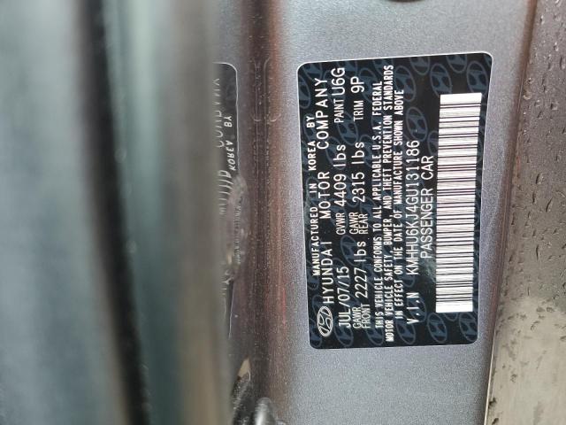 Photo 9 VIN: KMHHU6KJ4GU131186 - HYUNDAI GENESIS CO 