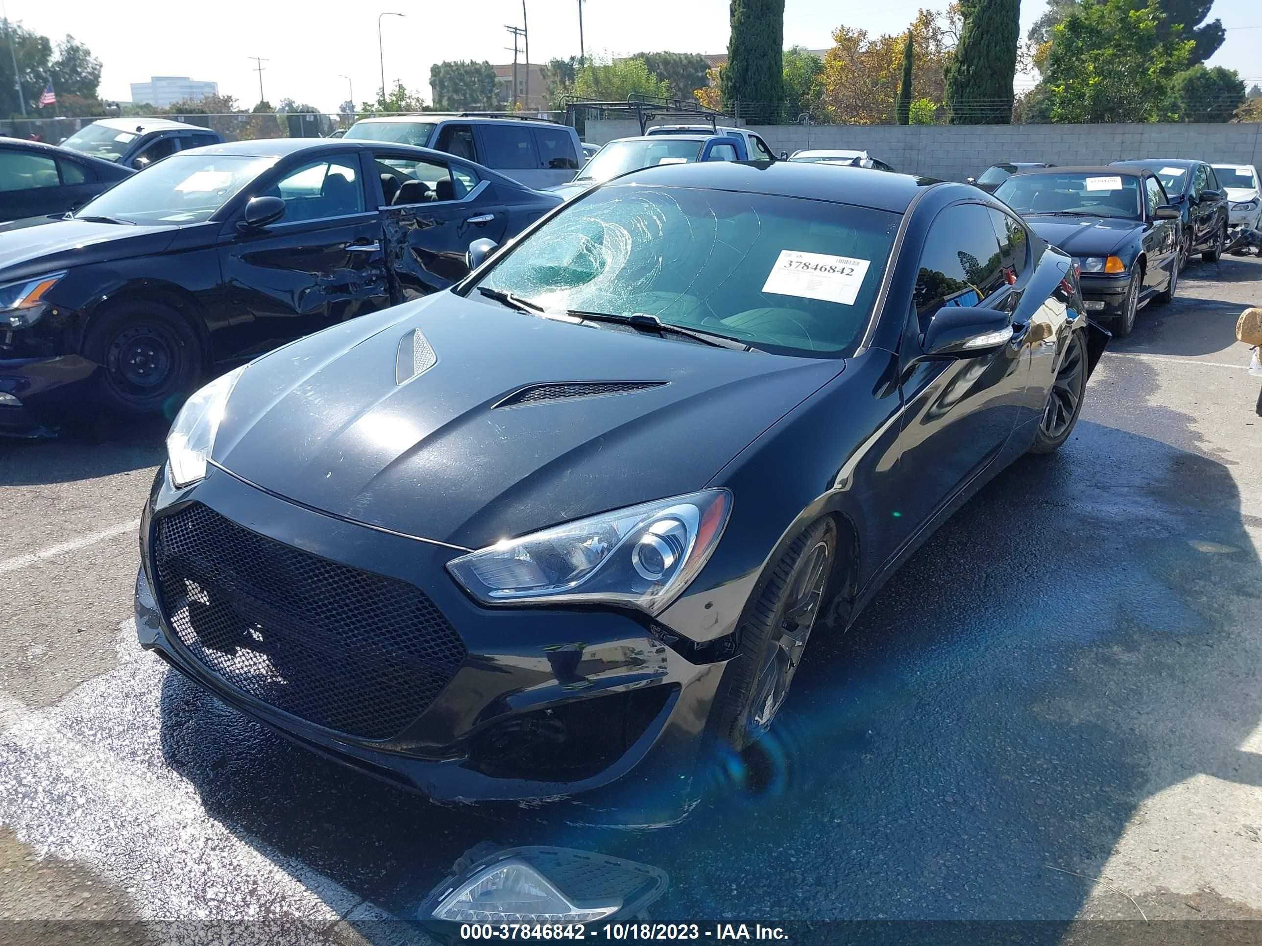 Photo 1 VIN: KMHHU6KJ5FU124133 - HYUNDAI GENESIS COUPE 