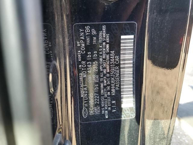 Photo 11 VIN: KMHHU6KJ5GU134484 - HYUNDAI GENESIS CO 