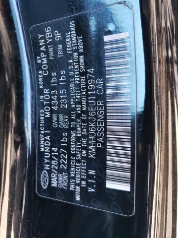 Photo 11 VIN: KMHHU6KJ6EU119974 - HYUNDAI GENESIS CO 