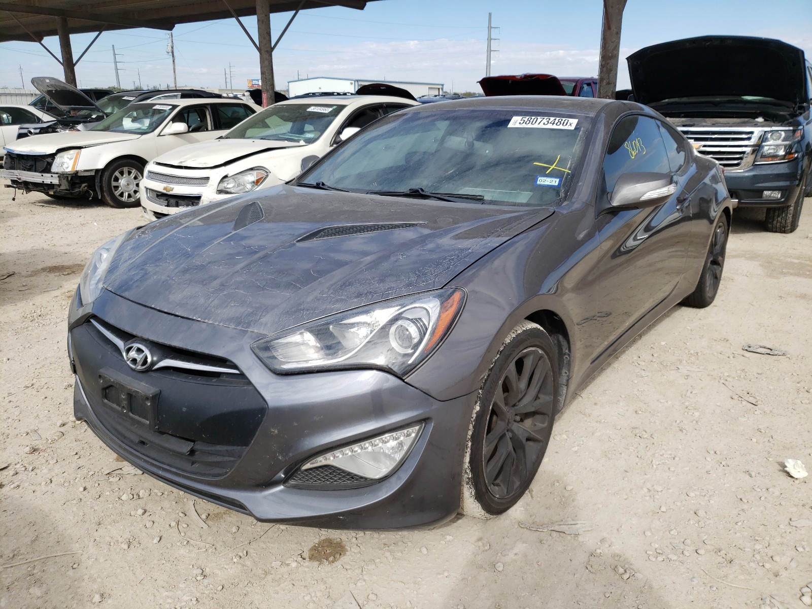 Photo 1 VIN: KMHHU6KJ7DU096686 - HYUNDAI GENESIS CO 