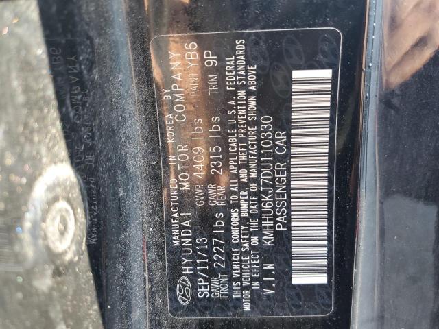 Photo 9 VIN: KMHHU6KJ7DU110330 - HYUNDAI GENESIS CO 