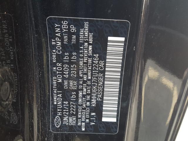 Photo 9 VIN: KMHHU6KJ7FU122464 - HYUNDAI GENESIS CO 