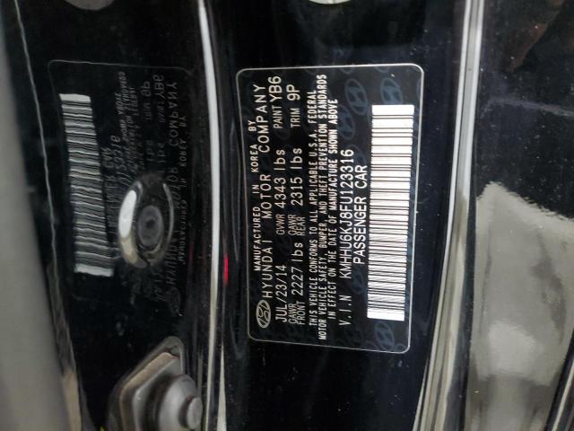 Photo 11 VIN: KMHHU6KJ8FU123316 - HYUNDAI GENESIS CO 