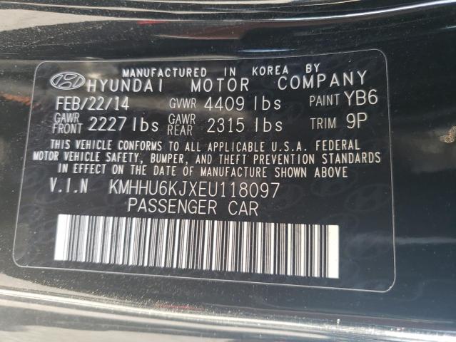 Photo 11 VIN: KMHHU6KJXEU118097 - HYUNDAI GENESIS CO 